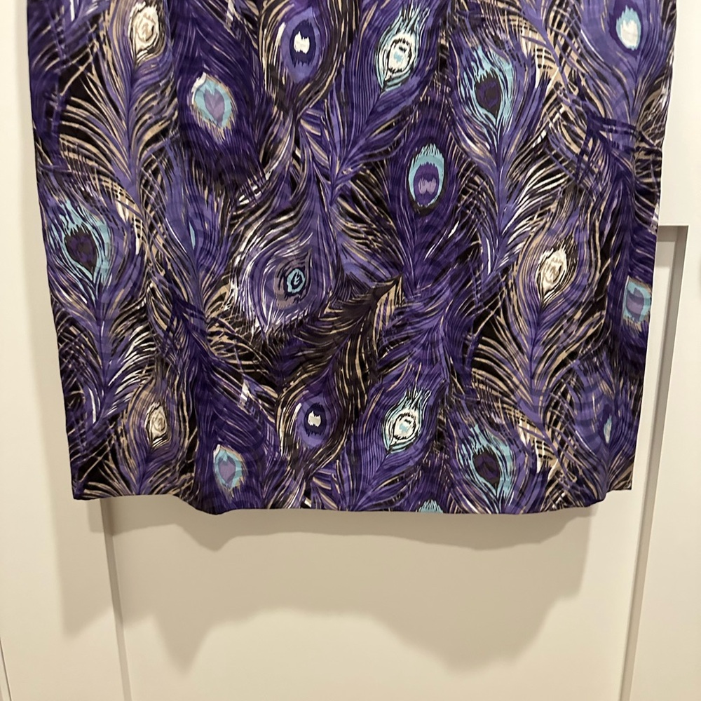 Tory Burch Silk Peacock Dress Perfect for Cocktail Events - Picture 7 of 7